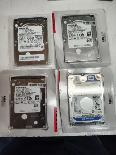 Lote 4 hd laptop novos