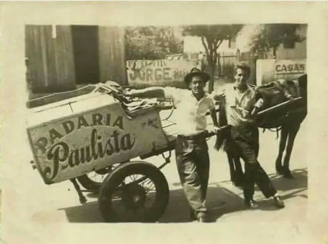 Buzina de padeiro antiga década de 70