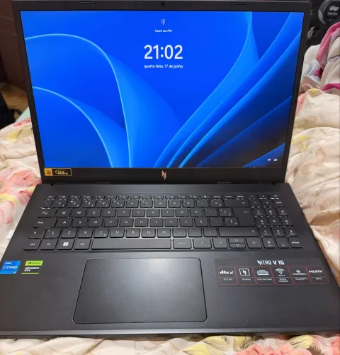 Notebook V15 Anv15-51-58az 13°geração 8gb Intel Core I5 Acer Preto