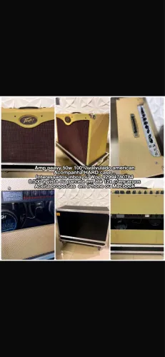 Amplificador Peavy 50w 100% valvulado