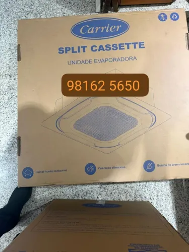 CENTRAL DE AR DE TETO CARRIER 24.000 BTUs - COM MENOS DE 50 HORAS DE USO 