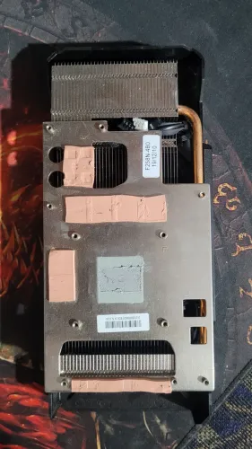 COOLER COMPLETO PARA PLACA DE VÍDEO<br>GEFORCE GTX | DUAL FAN + 2 HEATPIPES DE COBRE