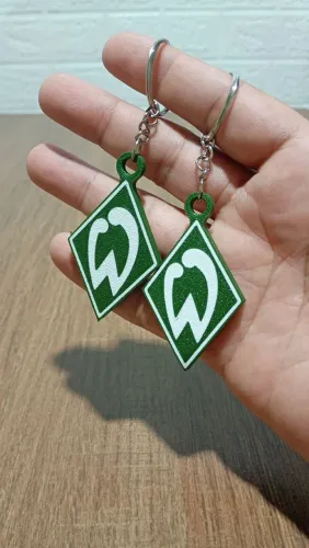 Kit 2 chaveiros 3d do WERDER BREMEN