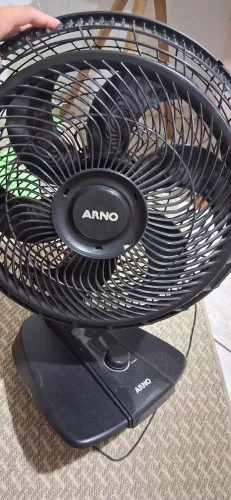 Ventilador Arno com defeito