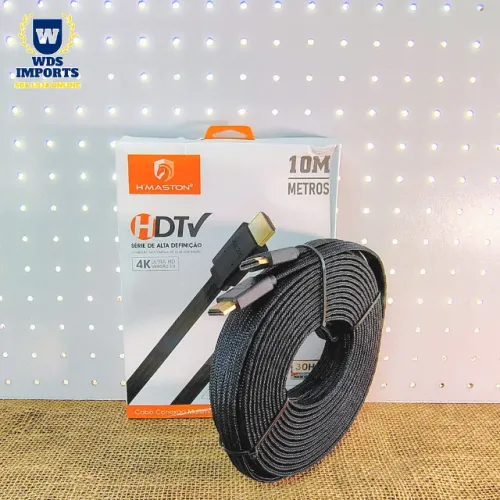 Cabo Hdmi Alta Velocidade 4K 2.0V 10 metros - Hmaston
