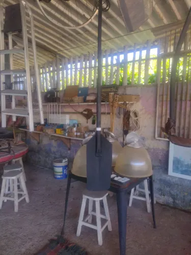 PA em ferro para pizzaolo