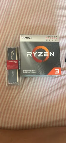 Kit upgrade Ryzen 3 3200g + memória ddr4 8gb 2133mhz