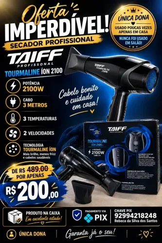 Secador profissional