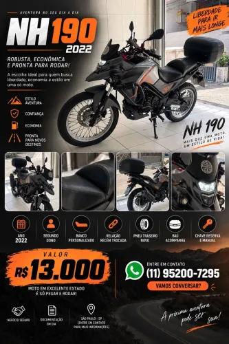 Dafra NH 190 2022