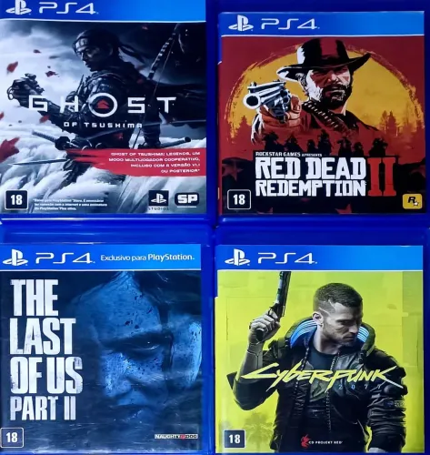 Jogos de PS4 (120$ cada)