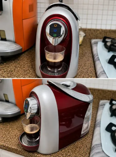 Cafeteira 3 corações
