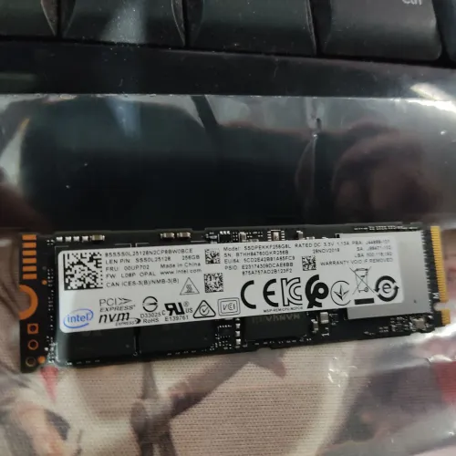 SSD M2 nvme 256gb intel