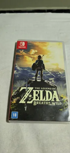 Zelda Breath of the Wild - midia fisica usada Switch