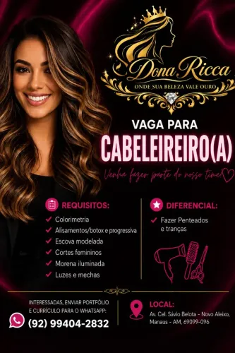 Cabeleireiro profissional 