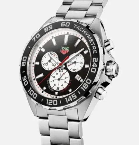Tag Heuer panda 43mm Formula 1 Black Quartz CAZ101E.BA0842 cronógrafo