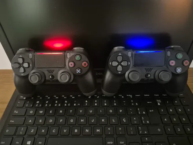 KIT DOIS CONTROLES DE PS4