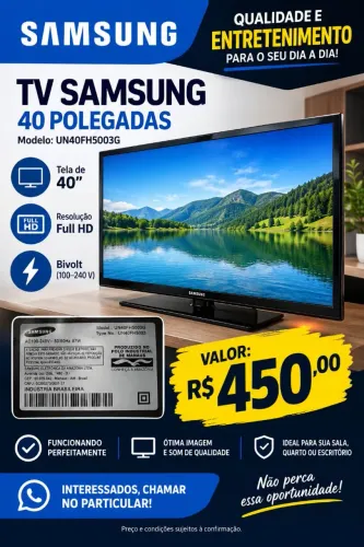 Tv Samsung de 40 polegadas