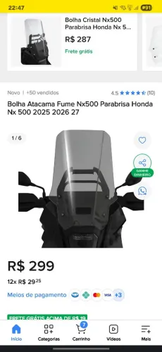 Bolha atacama  mais alta para nx 500 2026