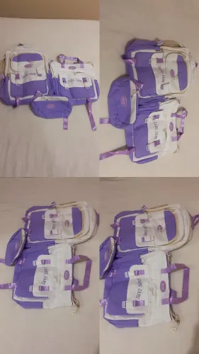 Kit mochila três peças