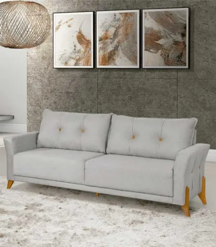 Sofá 1,70m Linho DIVIDIMOS EM ATÉ 10X SEM JUROS