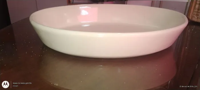 Vendo travessa numeradas em cerâmica 34 cm