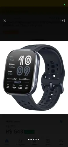 Smartwatch amaszfit bip 6