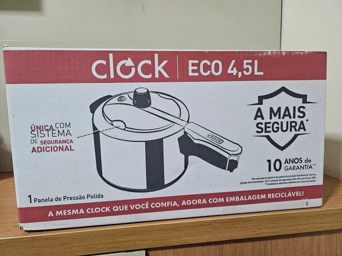 Panela de Pressão clock 4,5L