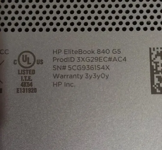 HP Elitebook 840 G5