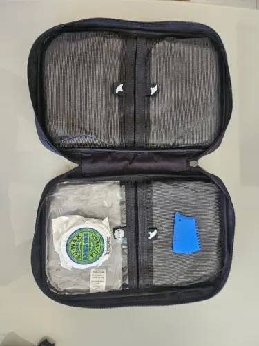 Case Organizador Lessing + Parafina Fu Wax e Raspador