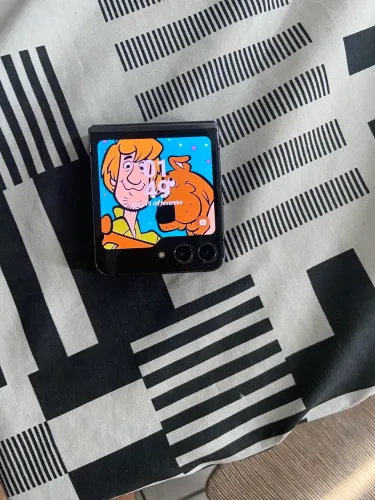 Galaxy Z Flip 5 tela queimada placas e e tela menor perfeitas