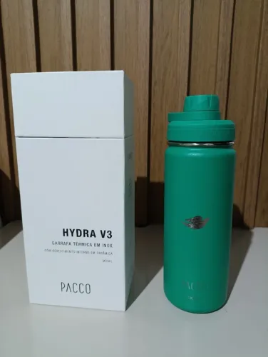 Garrafa Termica Pacco Hydrav2 500ml - Verde