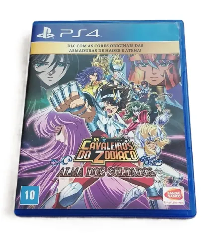 Jogo Os Cavaleiros do Zodíaco Alma dos Soldados Playstation 4