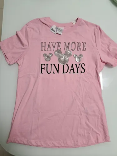 Camiseta rosa