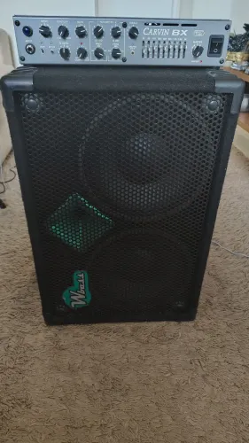Amplificador baixo Carvin BX 500 + Caixa Wbass 210D