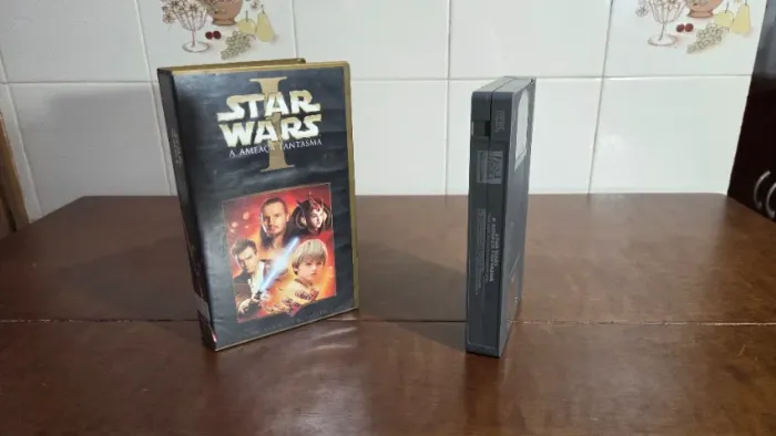 STAR WARS, a ameaça fantas VHS FILME