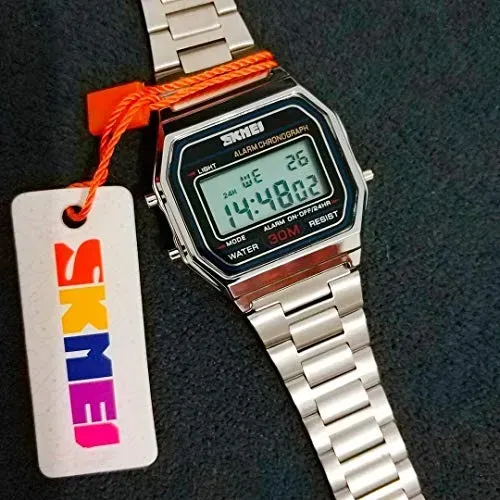 Relógio Skmei Vintage Quadrado Unissex Estilo Clássico