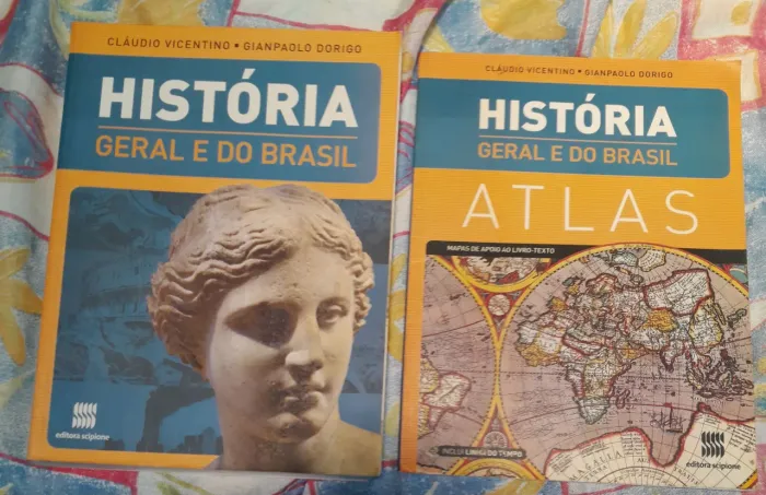 História Geral e do Brasil, Vicentino e Dorigo - Volume Único (Acompanha atlas) - usado