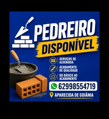 Sou pedreiro diária 