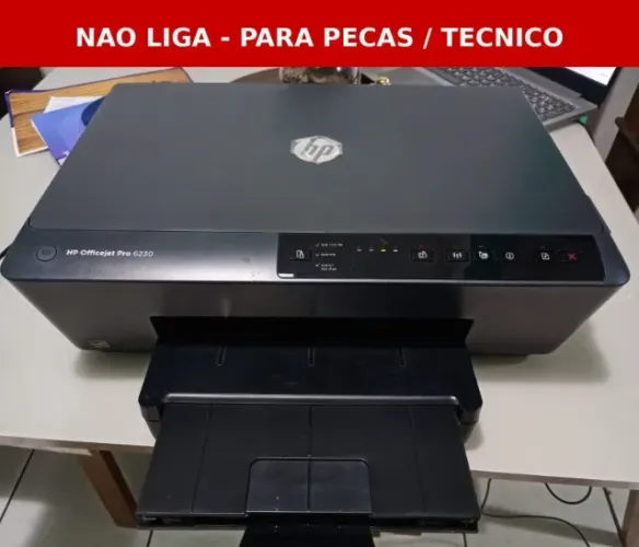 HP Officejet Pro 6230 E3E03A - NÃO LIGA - Para Técnico / Retirada de Peças