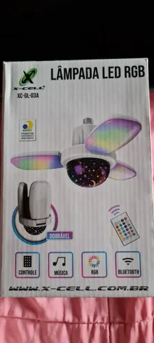 Lâmpada LED RGB
