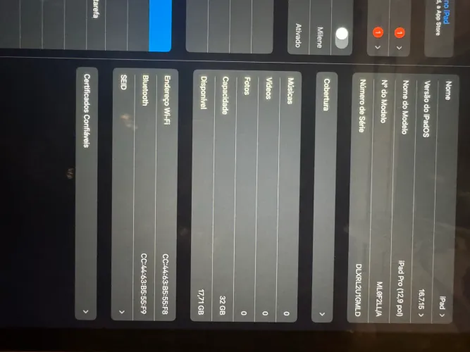 iPad Pro 12.9" (1ª Ger) 32GB Wi-Fi - Excelente Estado!