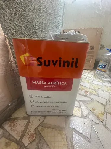 Massa Acrílica Suvinil 25 kg ? NOVA/LACRADA