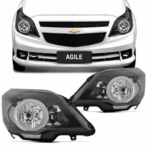 Farol agile montana mascara negra preto 2009 2010 2011 2012 2013 2014