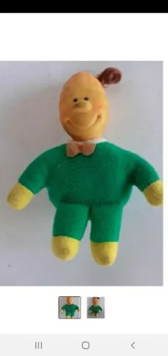 Antigo boneco da Estrela  sabugo coleção vegetais milho estrela