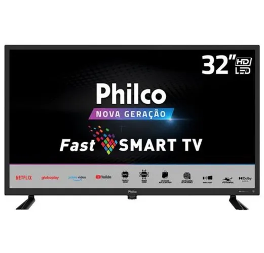 PHILCO SMART TV 32 LED HD **nova na caixa**