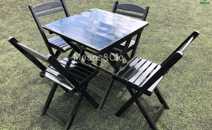 Mesas e cadeiras Entrego