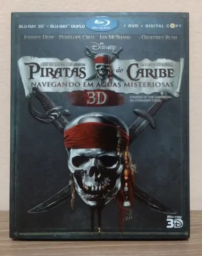 Piratas do Caribe - Navegando em Águas Misteriosas 3D Blu-ray