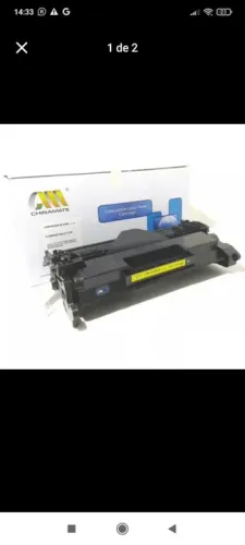 Toner HP CF258A Preto para M428 M404 3k Sem Chip