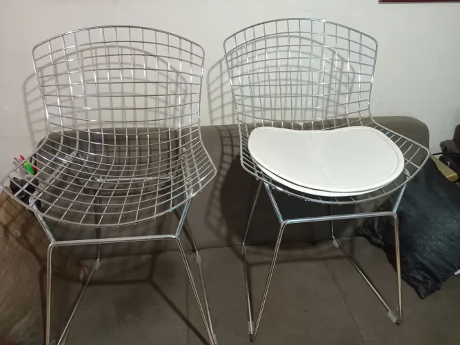 BANQUETAS DE DECORAÇÕES OTIMAS CROMADAS SEMI NOVAS OFERTA .