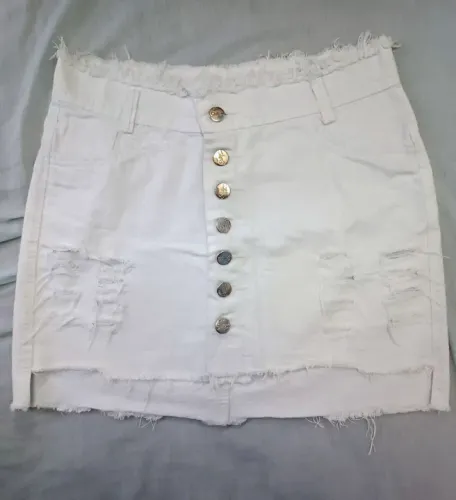 Saia jeans 